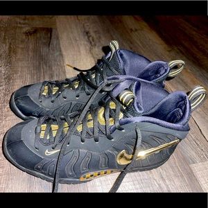 Air Foamposite Pro 'Black Metallic Gold'